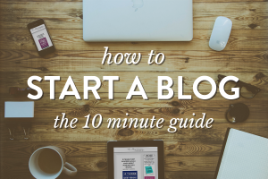 How to Start a Blog and Make Money Online