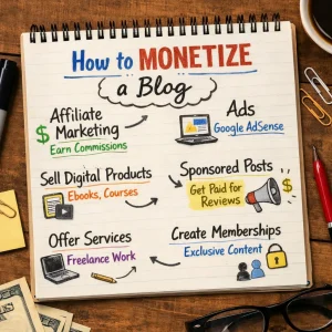 The Ultimate Blog Monetization Tips for Beginners to Turn Traffic into Real Income